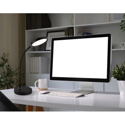 Globo - LED dimmelhető, érintésvezérelt asztali lámpa LED/8W/230V 2700K/4000K/6500K fekete