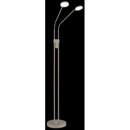 Globo - Dimmelhető LED állólámpa 2xLED/6,5W/230V 2700/3350/4000K bézs