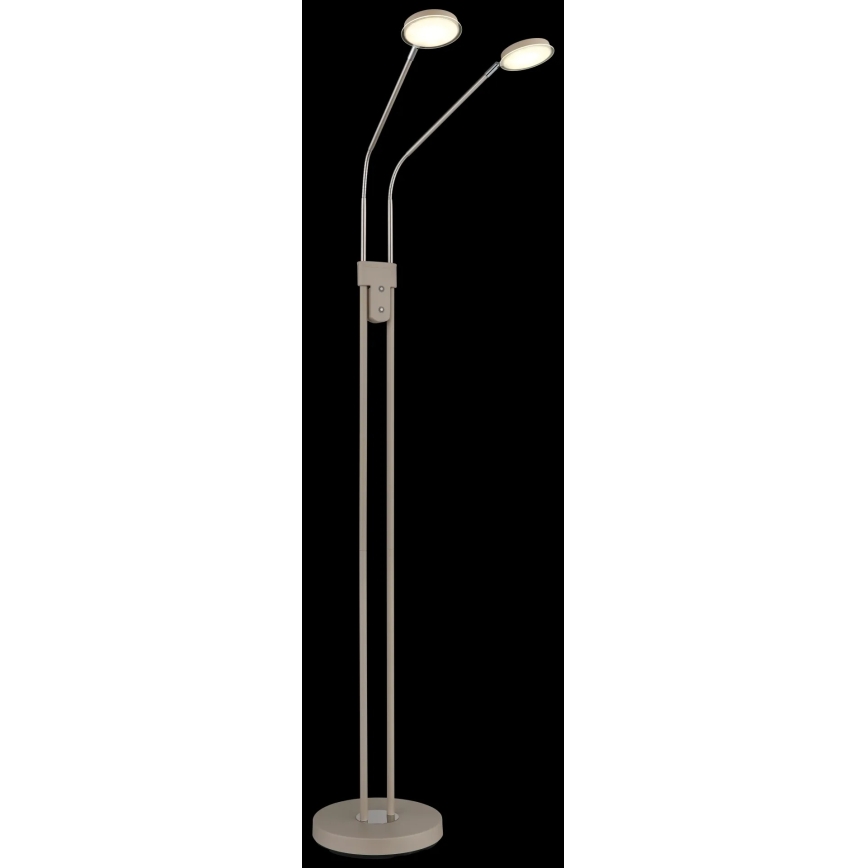 Globo - Dimmelhető LED állólámpa 2xLED/6,5W/230V 2700/3350/4000K bézs