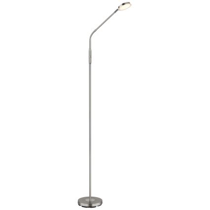 Globo - Dimmelhető érintésvezérlésű állólámpa LED/6,5W/230V 2700/3350/4000K matt króm