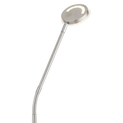 Globo - Dimmelhető érintésvezérlésű állólámpa LED/6,5W/230V 2700/3350/4000K matt króm