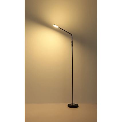 Globo - LED fényerőszabályozható érintésvezérlésű állólámpa LED/6,5W/230V 2700/3350/4000K fekete