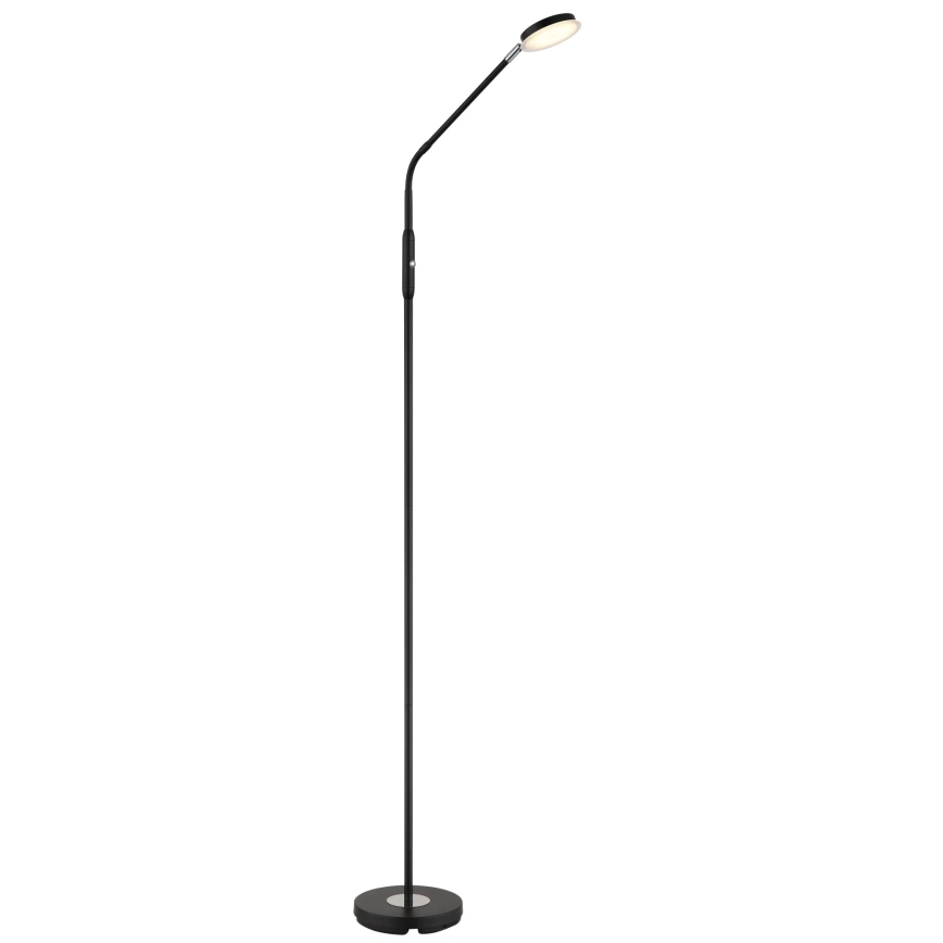 Globo - LED fényerőszabályozható érintésvezérlésű állólámpa LED/6,5W/230V 2700/3350/4000K fekete