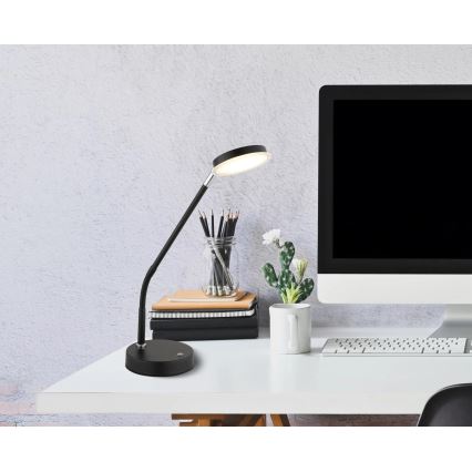 Globo - LED Fényerőszabályozható érintésvezérelt asztali lámpa LED/6,5W/230V 2700/3350/4000K fekete