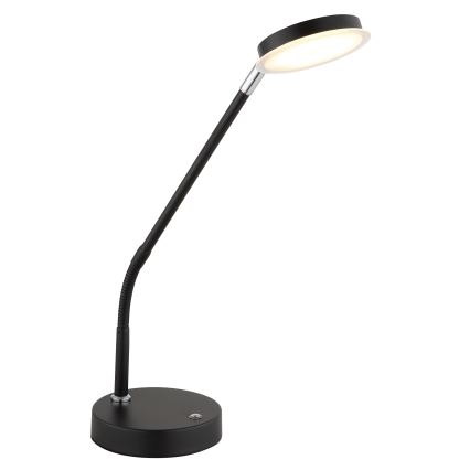 Globo - LED Fényerőszabályozható érintésvezérelt asztali lámpa LED/6,5W/230V 2700/3350/4000K fekete