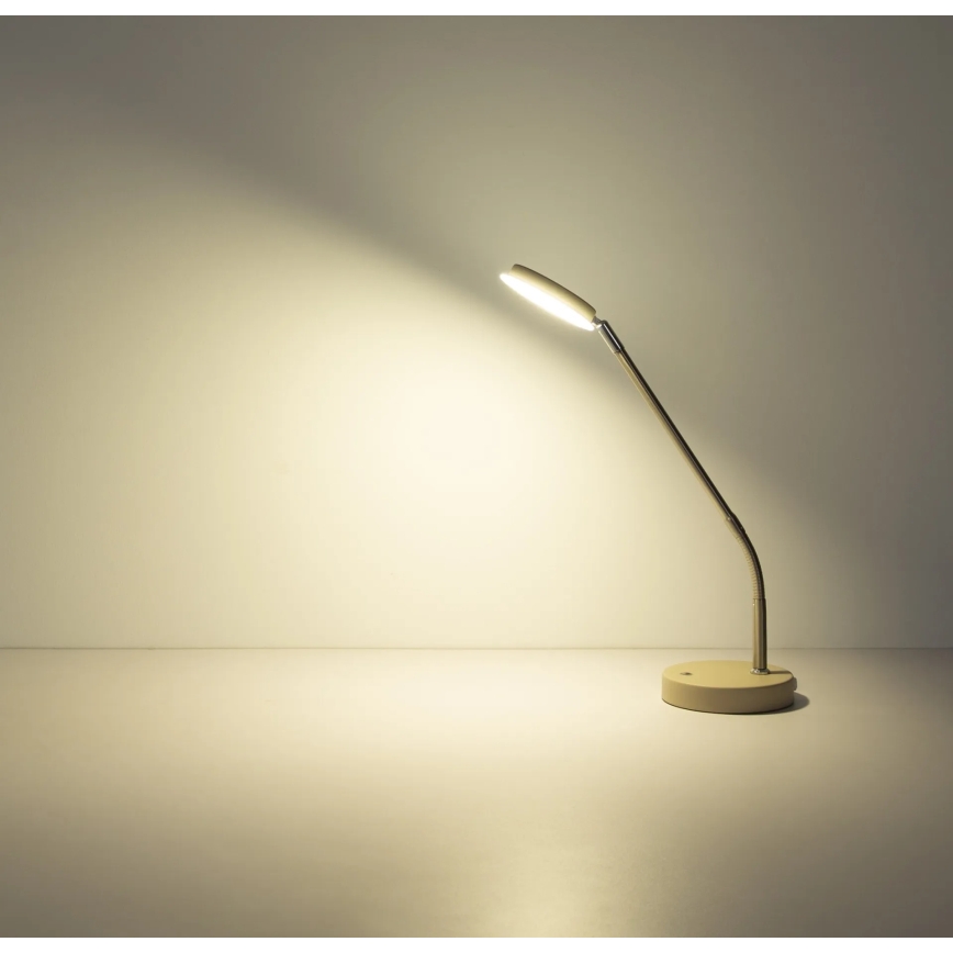 Globo - LED dimmelhető érintős asztali lámpa LED/6,5W/230V 2700/3350/4000K bézs