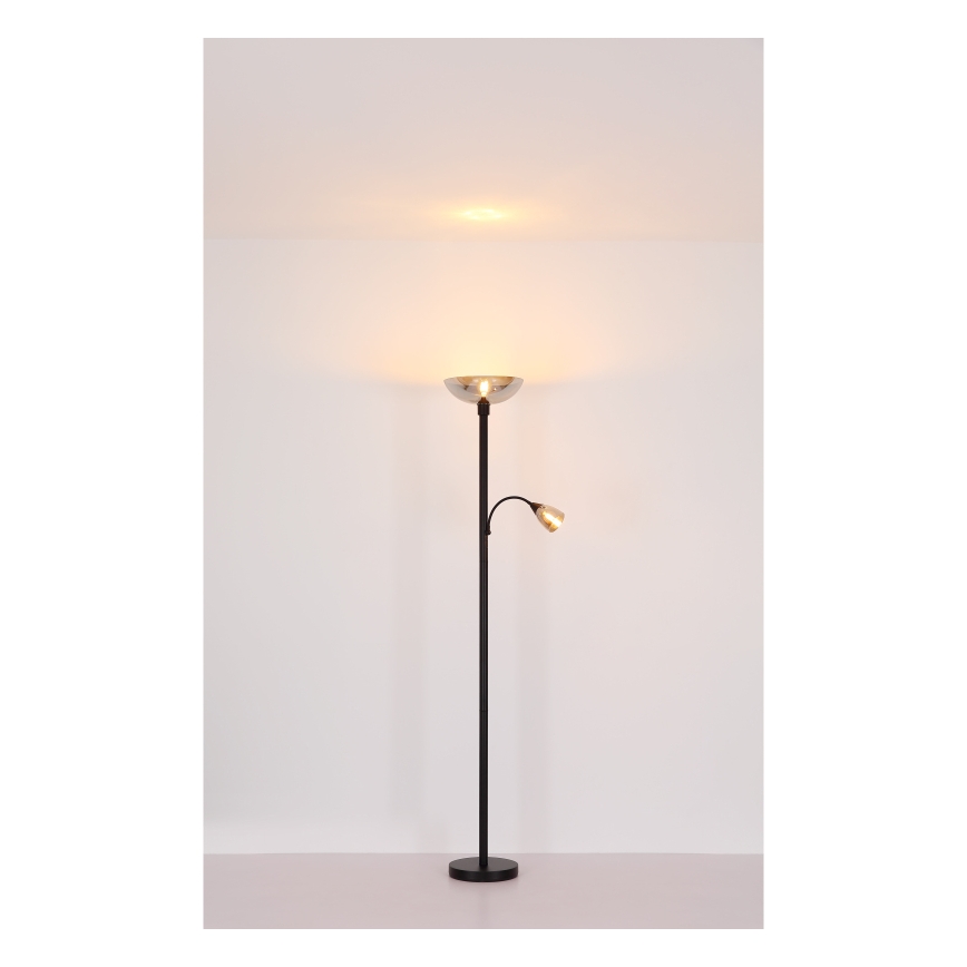 Globo - Állólámpa 1xE27/60W/230V + 1xE14/40W