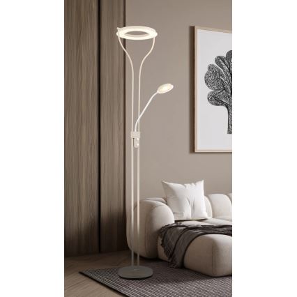 Globo - dimmelhető LED állólámpa LED/20W/230V + LED/4W 3000K