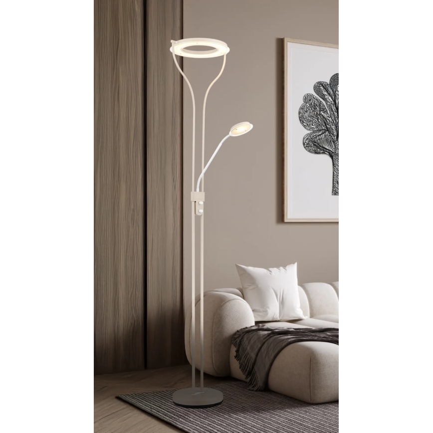 Globo - dimmelhető LED állólámpa LED/20W/230V + LED/4W 3000K