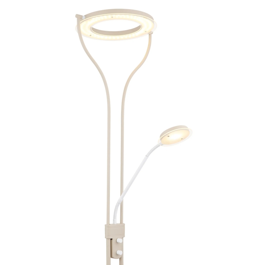 Globo - dimmelhető LED állólámpa LED/20W/230V + LED/4W 3000K