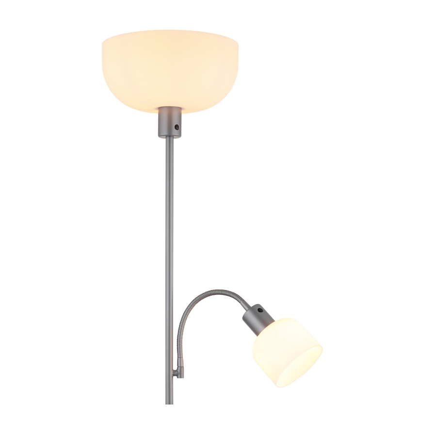 Globo - Állólámpa 1xE27/40W/230V + 1xE14/25W