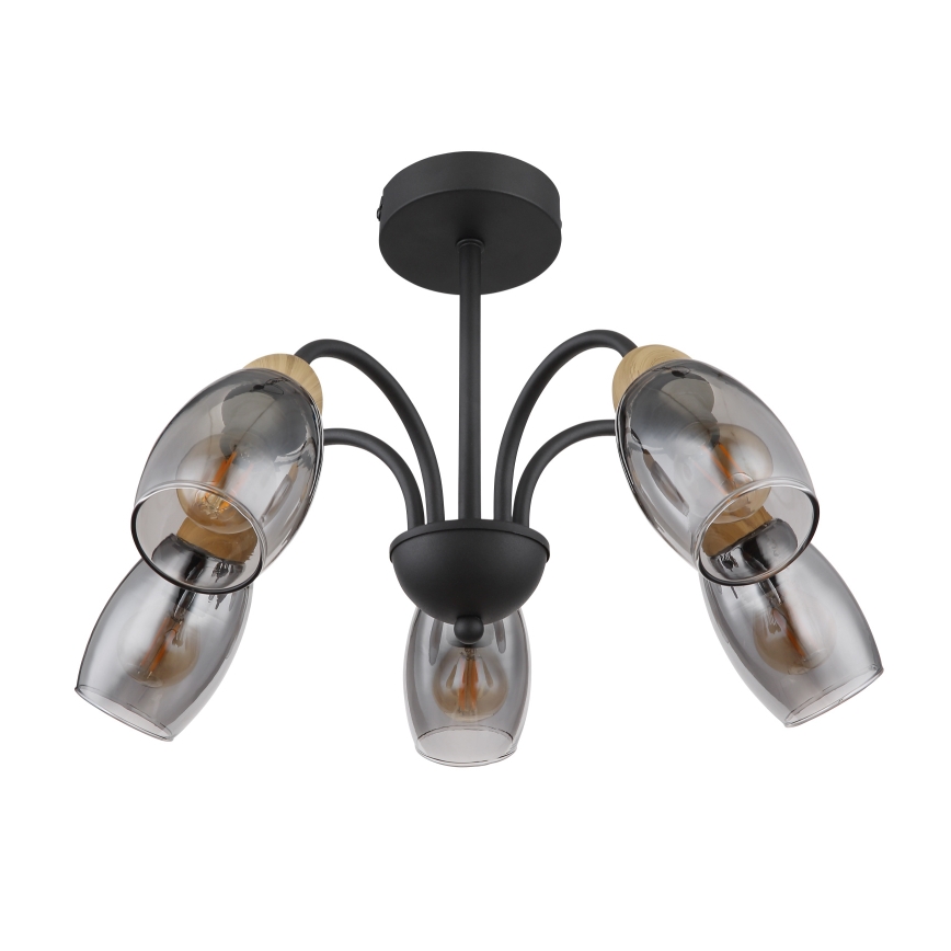 Globo - Csillár rúdon 5xE14/25W/230V