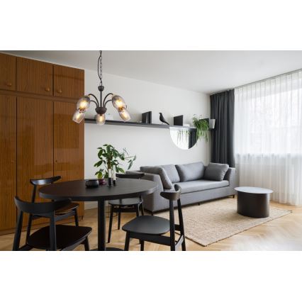 Globo - Csillár láncon 5xE14/25W/230V