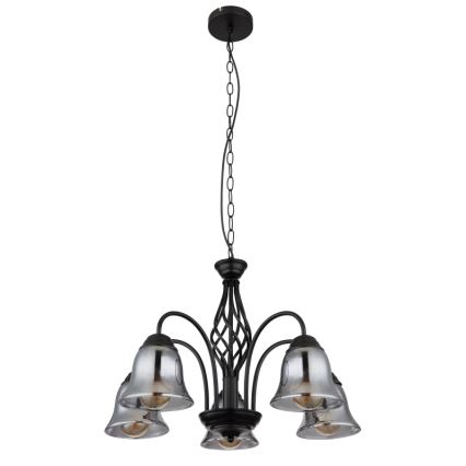 Globo - Csillár láncon 5xE27/60W/230V