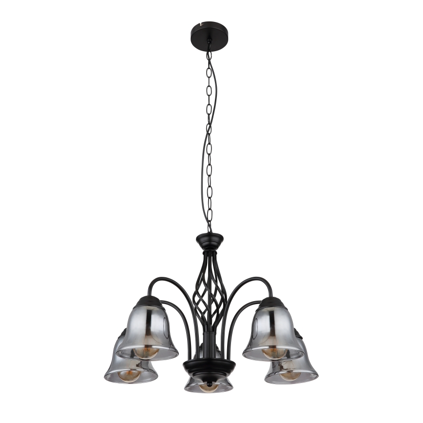 Globo - Csillár láncon 5xE27/60W/230V