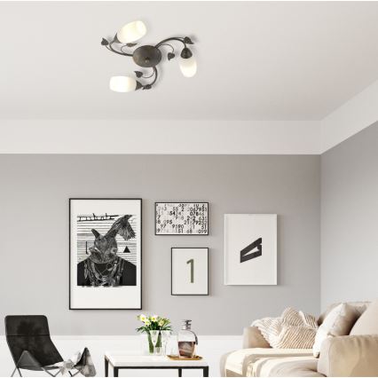 Globo - Felületre szerelhető csillár  3xE14/40W/230V