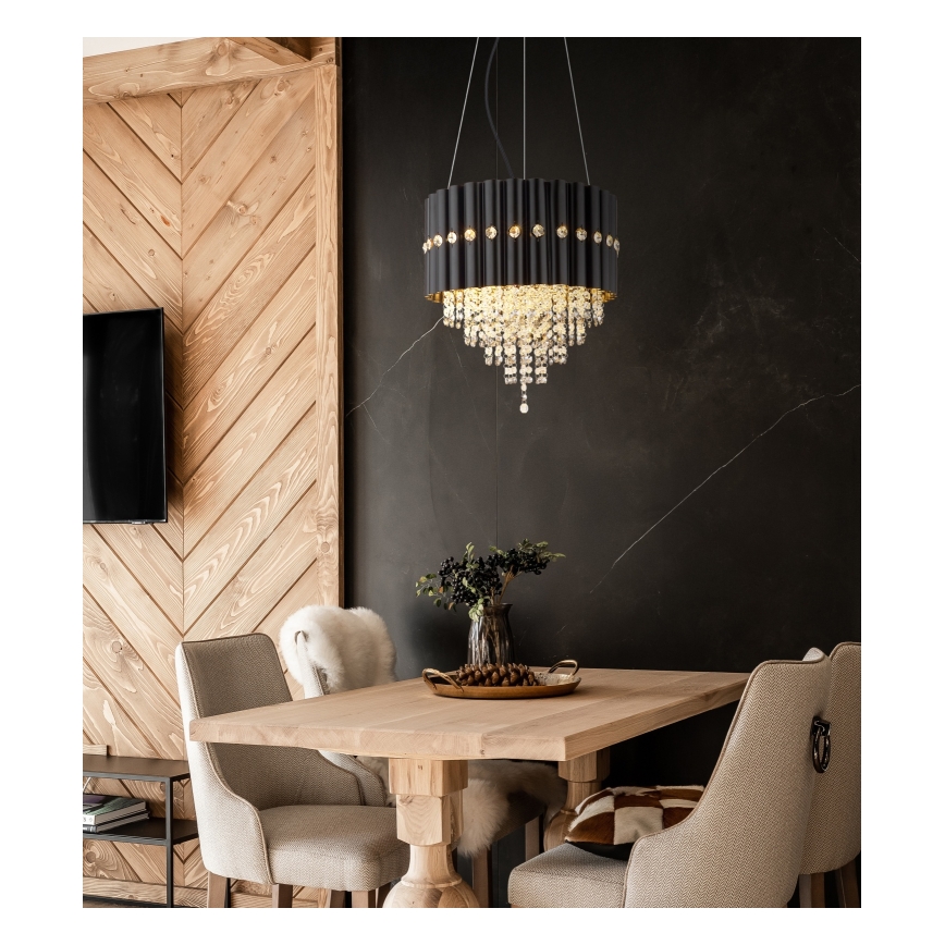 Globo - Csillár zsinóron 3xE27/40W/230V átm. 40 cm