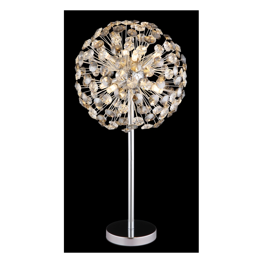 Globo - LED Asztali lámpa 8xG9/3,5W/230V fényezett króm