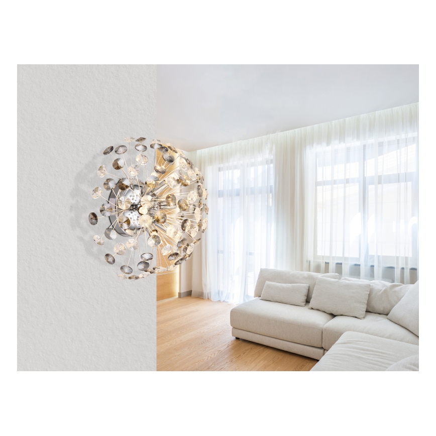 Globo - LED Fali lámpa 6xG9/3,5W/230V fényezett króm