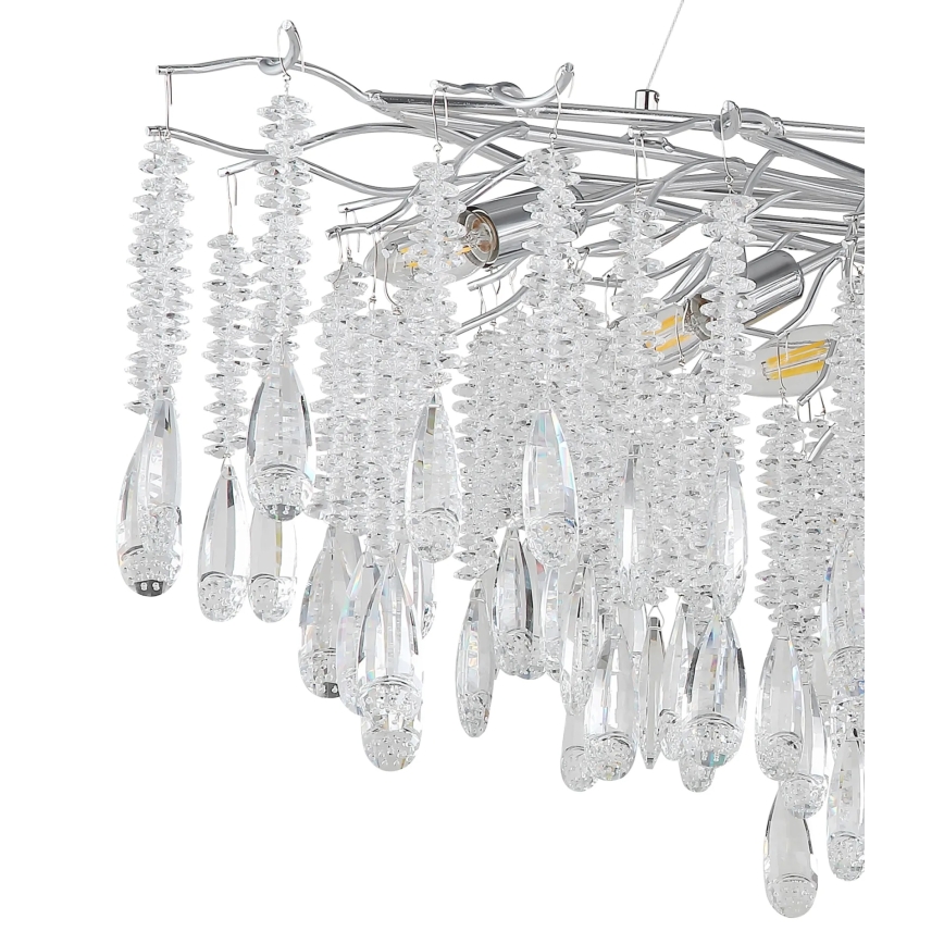 Globo - Kábelen függesztett csillár, 12x E14/40W/230V