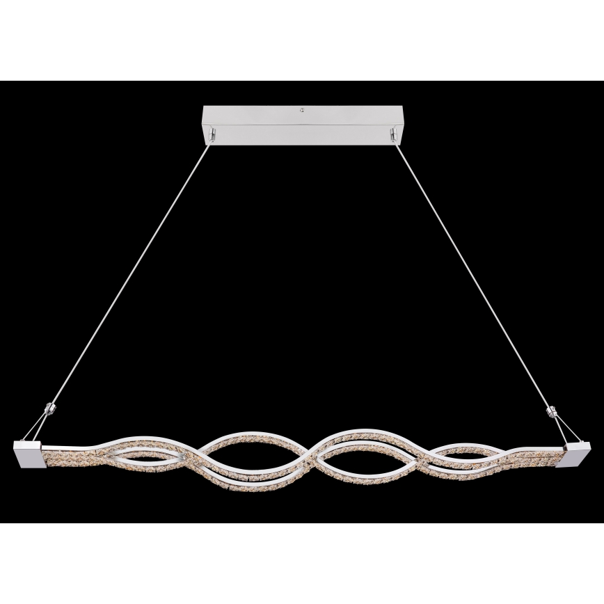 Globo 67109-30 - LED Szabályozható csillár zsinóron PILLA 1xLED/30W/230V + távirányító