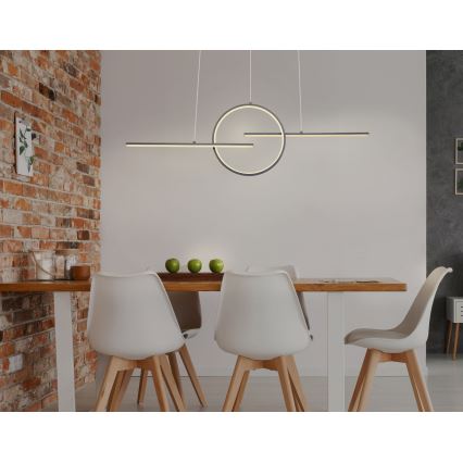 Globo 67121-50G - LED Szabályozható csillár zsinóron BARRAL LED/50W/230V + távirányító