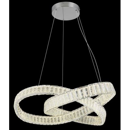 Globo - LED állítható fényerejű csillár kábelre szerelve LED/110W/230V 2700-6000K átm. 78 cm + távirányító