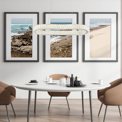 Globo - LED állítható fényerejű csillár kábellel LED/58W/230V 2700-6000K + távirányító