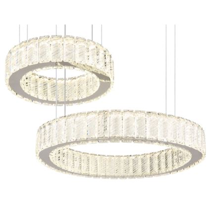 Globo - LED dimmelhető függeszték kábellel LED/80W/230V 2700-6000K + távirányító