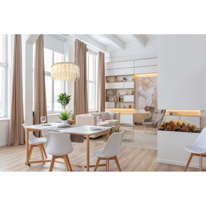 Globo - LED fényerőszabályozható kábelre függesztett csillár LED/58W/230V 2700-6000K + távirányító