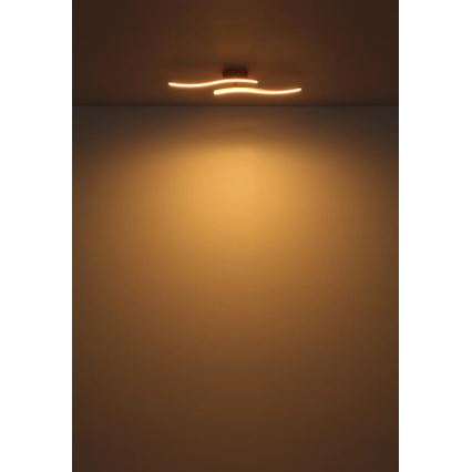 Globo - LED Felületre szerelhető csillár LED/12W/230V 3000K narancs