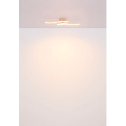 Globo - LED Felületre szerelhető csillár LED/12W/230V 3000K narancs