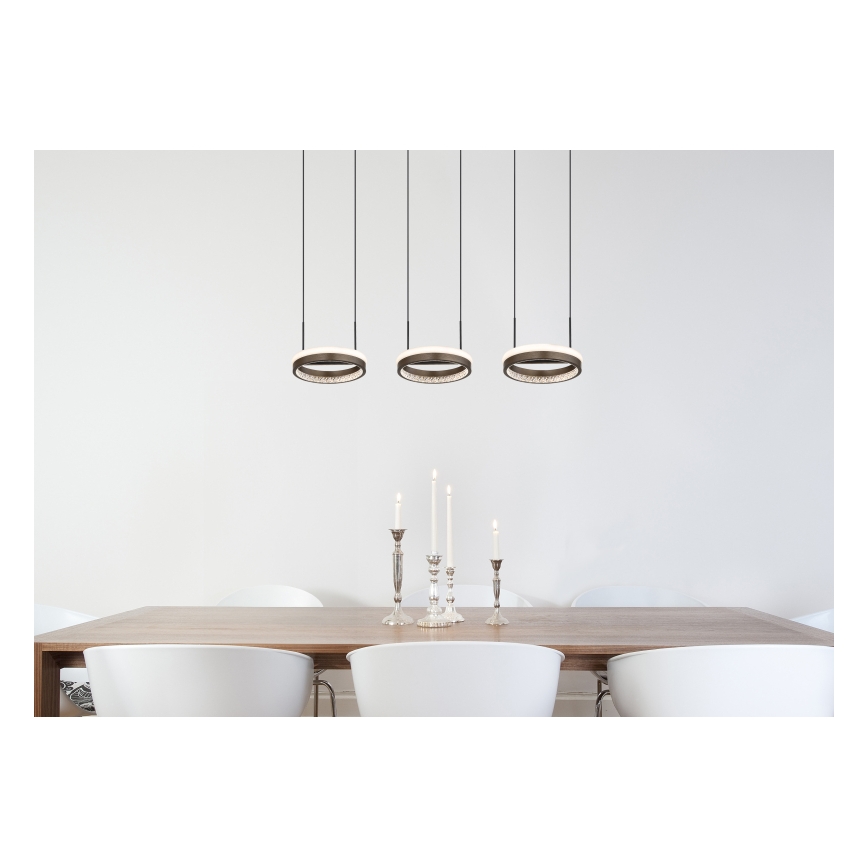 Globo - LED csillár kábelen LED/40W/230V 3000/4000/6000K