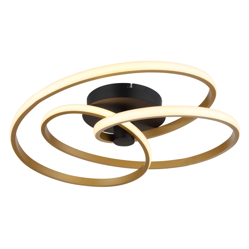 Globo - LED Felületre szerelhető csillár LED/40W/230V 3000K arany/fekete