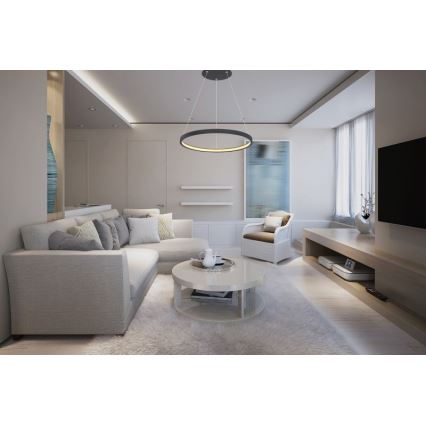 Globo - LED Csillár zsinóron LED/19W/230V