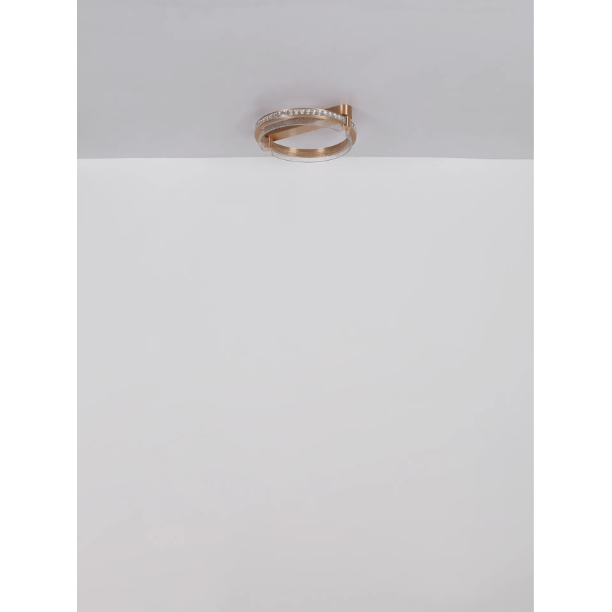 Globo - LED dimmelhető kristály mennyezeti lámpa LED/36W/230V 2700K-6000K + távirányító