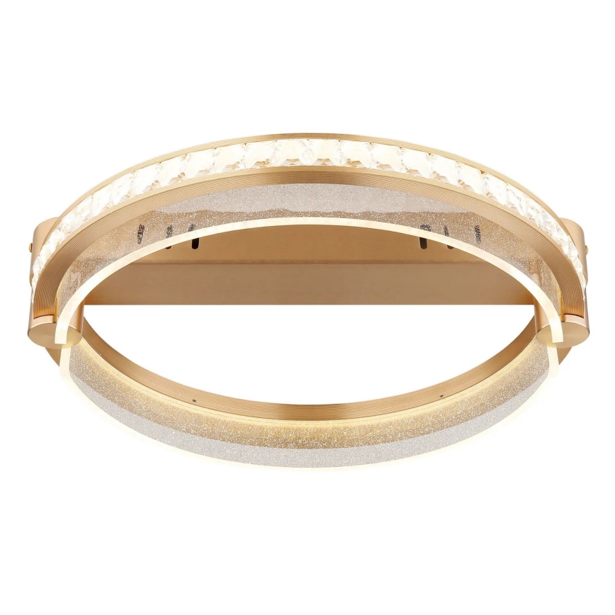 Globo - LED dimmelhető kristály mennyezeti lámpa LED/36W/230V 2700K-6000K + távirányító