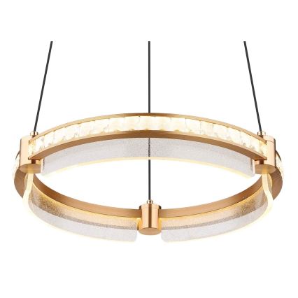 Globo - LED állítható fényerejű kristály csillár kábellel LED/36W/230V 2700K-6000K + távirányító