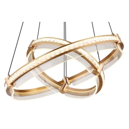 Globo - LED állítható fényerejű kristály csillár kábellel LED/78W/230V 2700K-6000K + távirányító