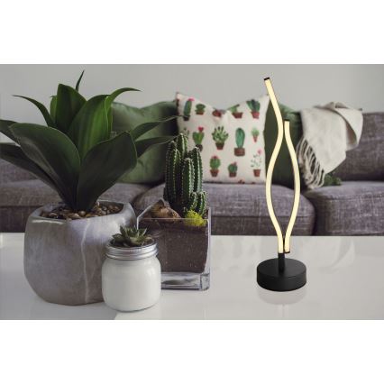 Globo - LED Asztali lámpa LED/12W/230V fekete