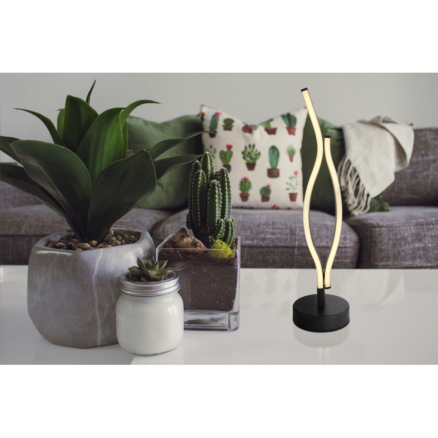 Globo - LED Asztali lámpa LED/12W/230V fekete