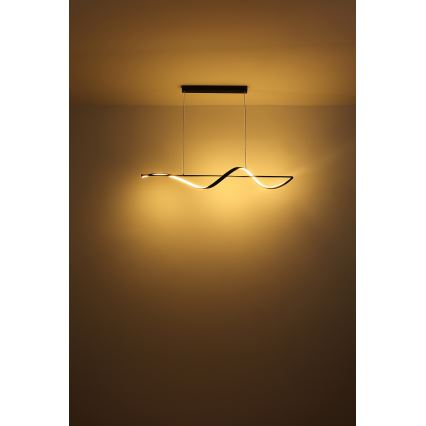 Globo - LED Csillár zsinóron LED/24W/230V 3000K fekete