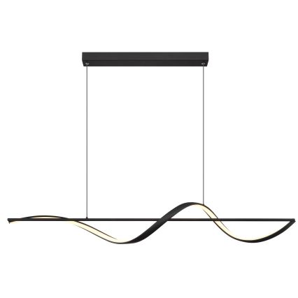 Globo - LED Csillár zsinóron LED/24W/230V 3000K fekete