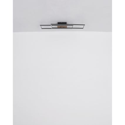 Globo - LED Mennyezeti lámpa LED/30W/230V 3000K 60x80 cm fekete