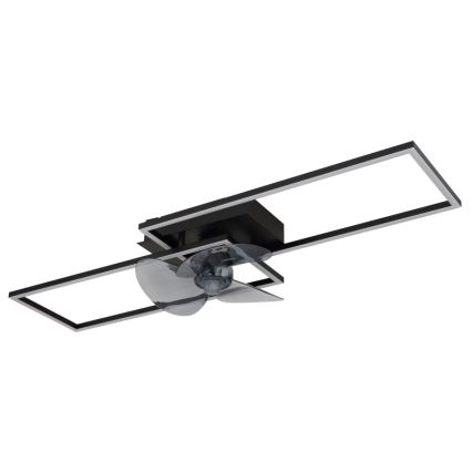 Globo - LED dimmelhető ventilátoros mennyezeti lámpa LED/38W/230V 3000-6500K + távirányító