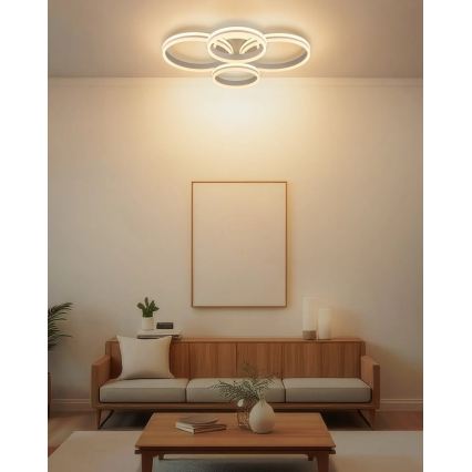 Globo - LED dimmelhető mennyezeti lámpa LED/92W/230V 3000K 68x84,5 cm