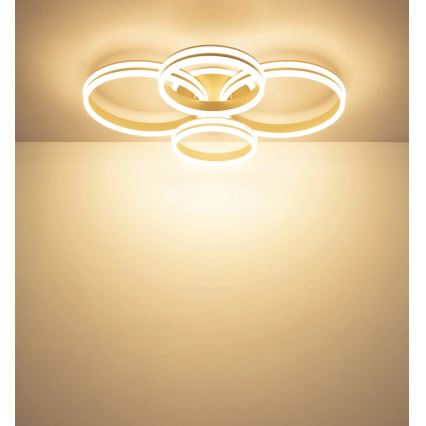 Globo - LED dimmelhető mennyezeti lámpa LED/92W/230V 3000K 68x84,5 cm