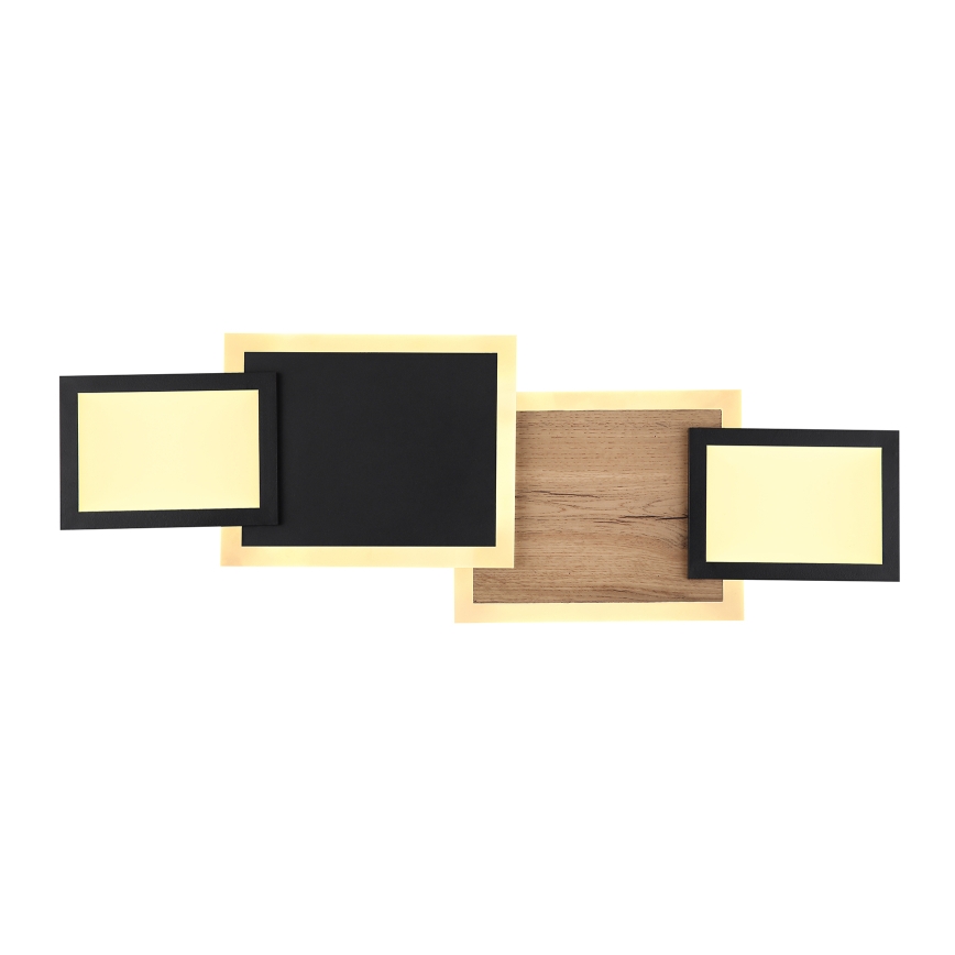 Globo 67279-30 - LED mennyezeti lámpa CAROLINE LED/30W/230V 25x71,5 cm bézs/fekete