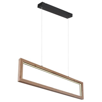 Globo 67287H - LED kábeles csillár MANDERA LED/24W/230V barna