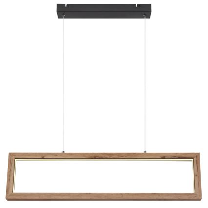 Globo 67287H - LED kábeles csillár MANDERA LED/24W/230V barna